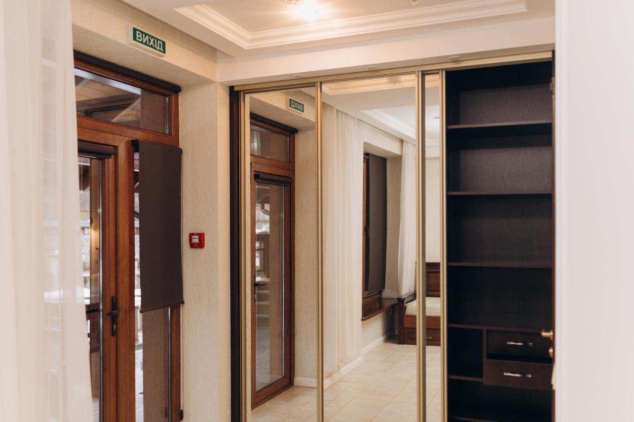 Hotel Eco Sadiba KasKad Velyka Volosyanka Esterno foto