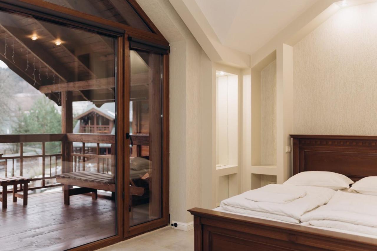 Hotel Eco Sadiba KasKad Velyka Volosyanka Esterno foto