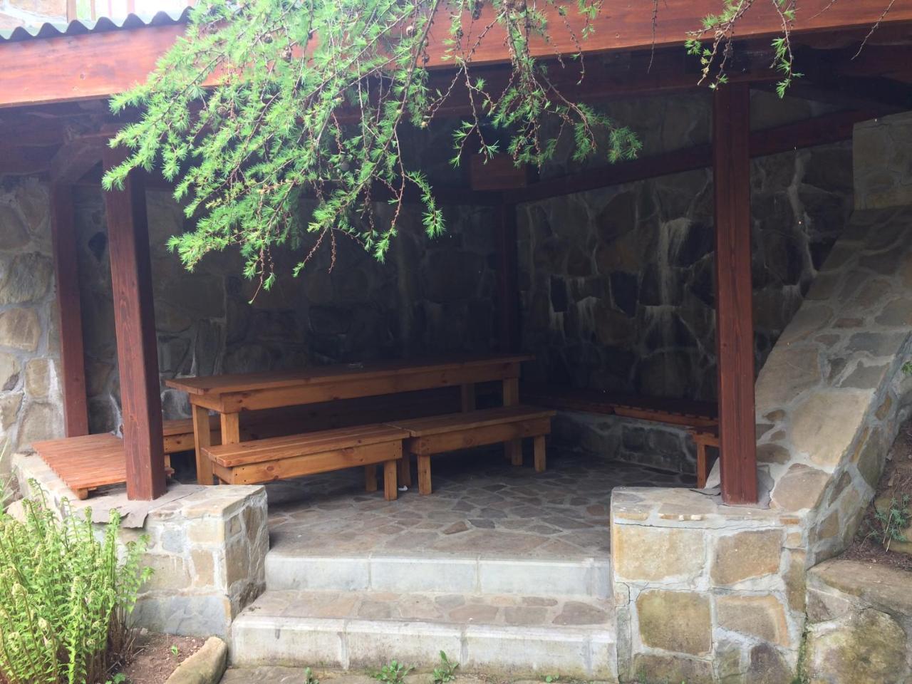 Hotel Eco Sadiba KasKad Velyka Volosyanka Esterno foto