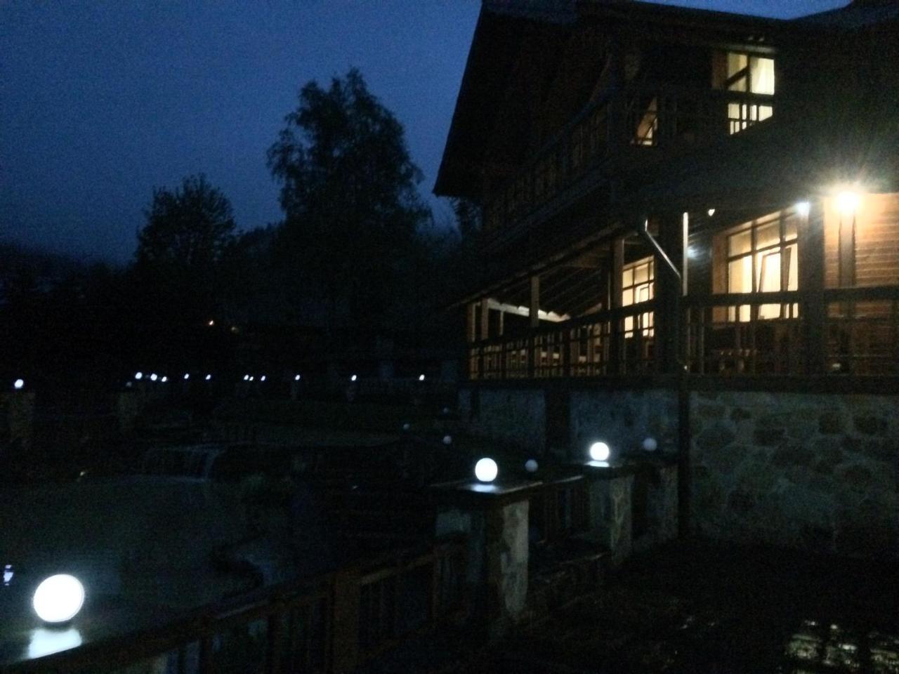 Hotel Eco Sadiba KasKad Velyka Volosyanka Esterno foto
