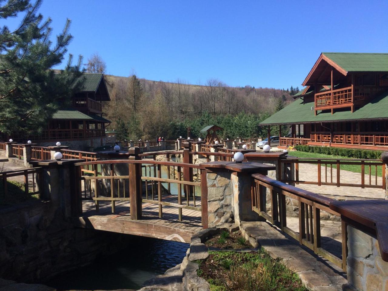 Hotel Eco Sadiba KasKad Velyka Volosyanka Esterno foto