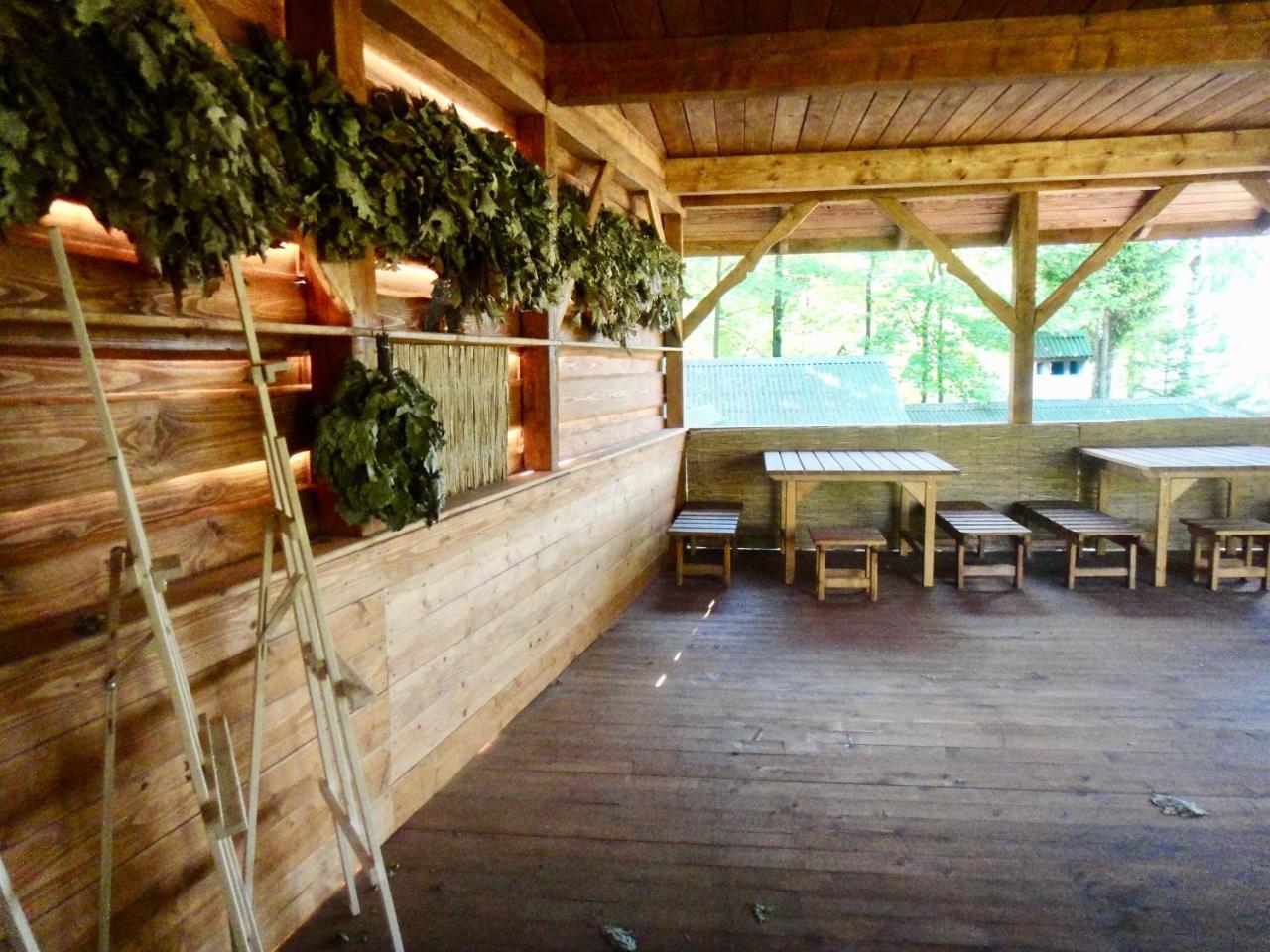 Hotel Eco Sadiba KasKad Velyka Volosyanka Esterno foto